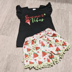 Summer vibes watermelon outfit